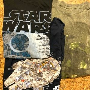3 STAR WARS T-Shirts